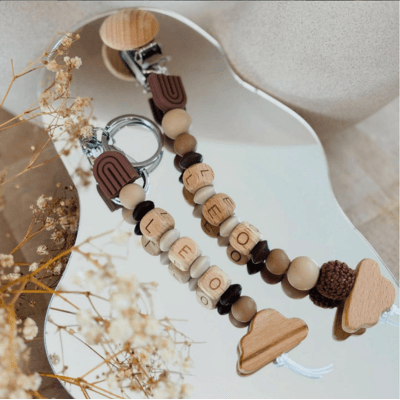 Coffret cadeau - Attache-lolette + Porte-clés